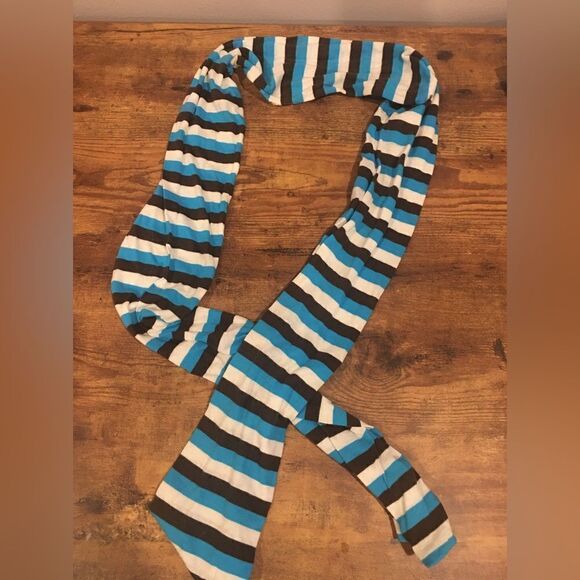 Skinny striped fashion scarf - Picture 1 of 2